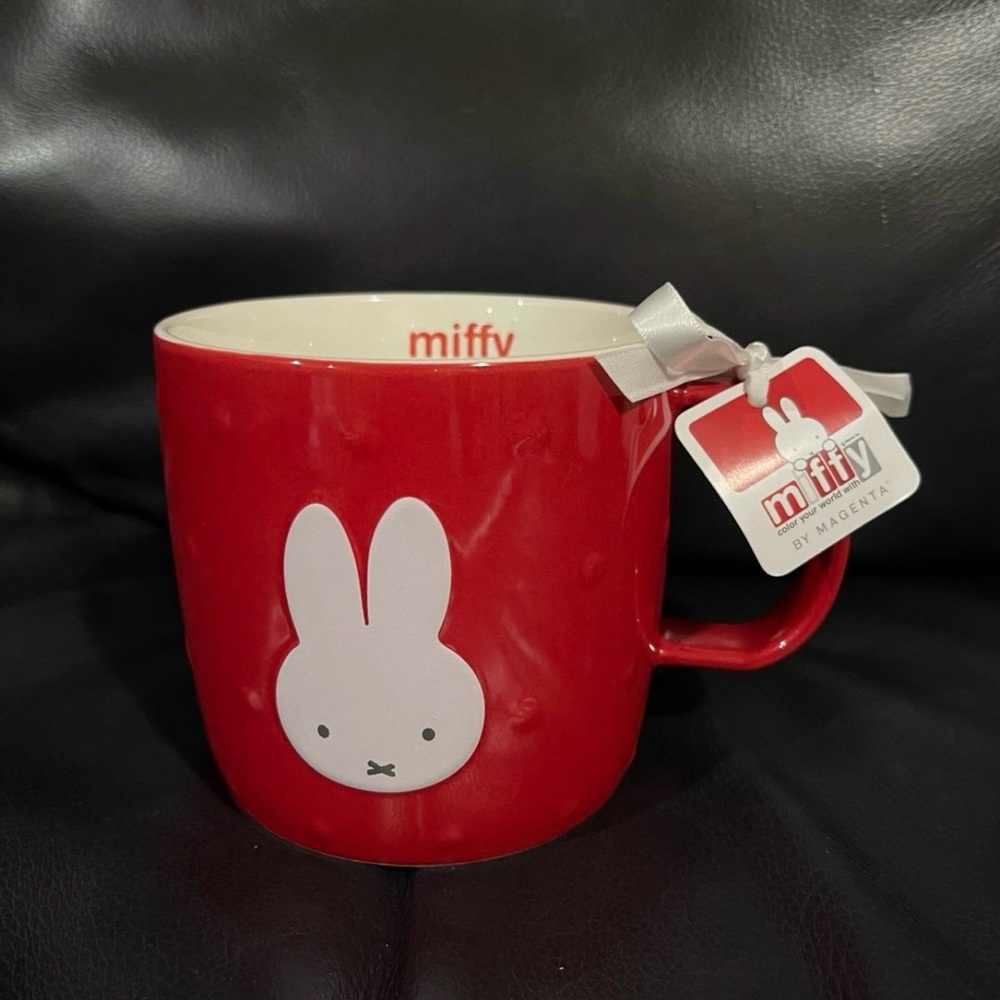 Miffy By Magenta Mug - MIFFY Mug - Miffy Red Mug